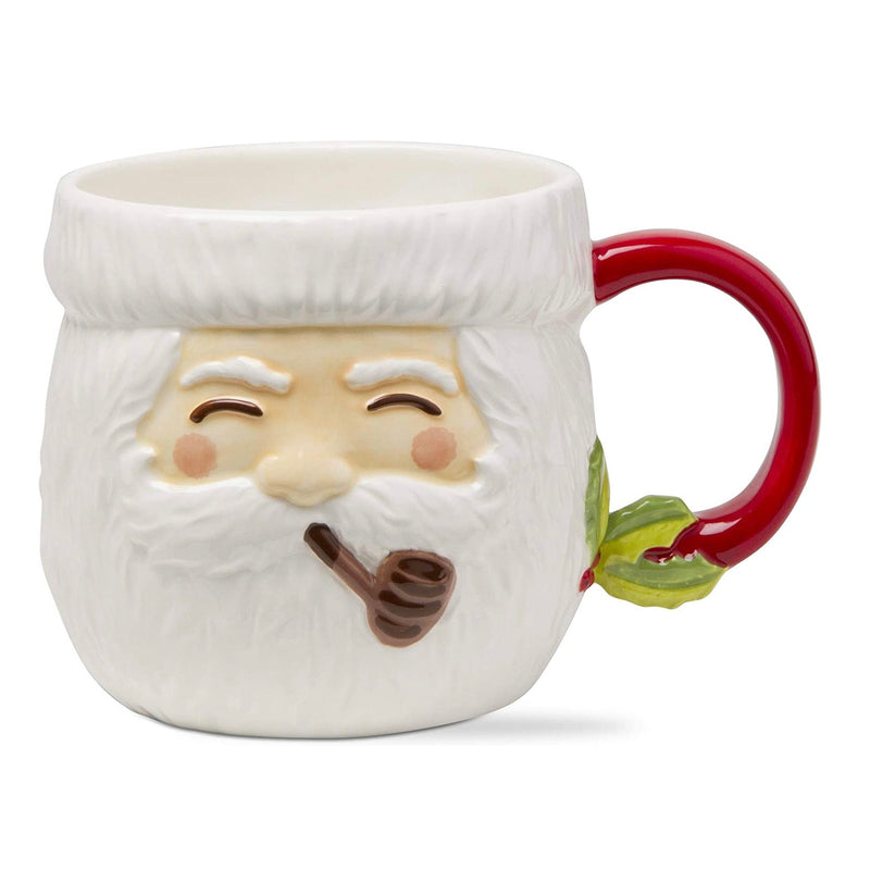 Merry Santa With Pipe Mug | Putti Christmas Celebrations
