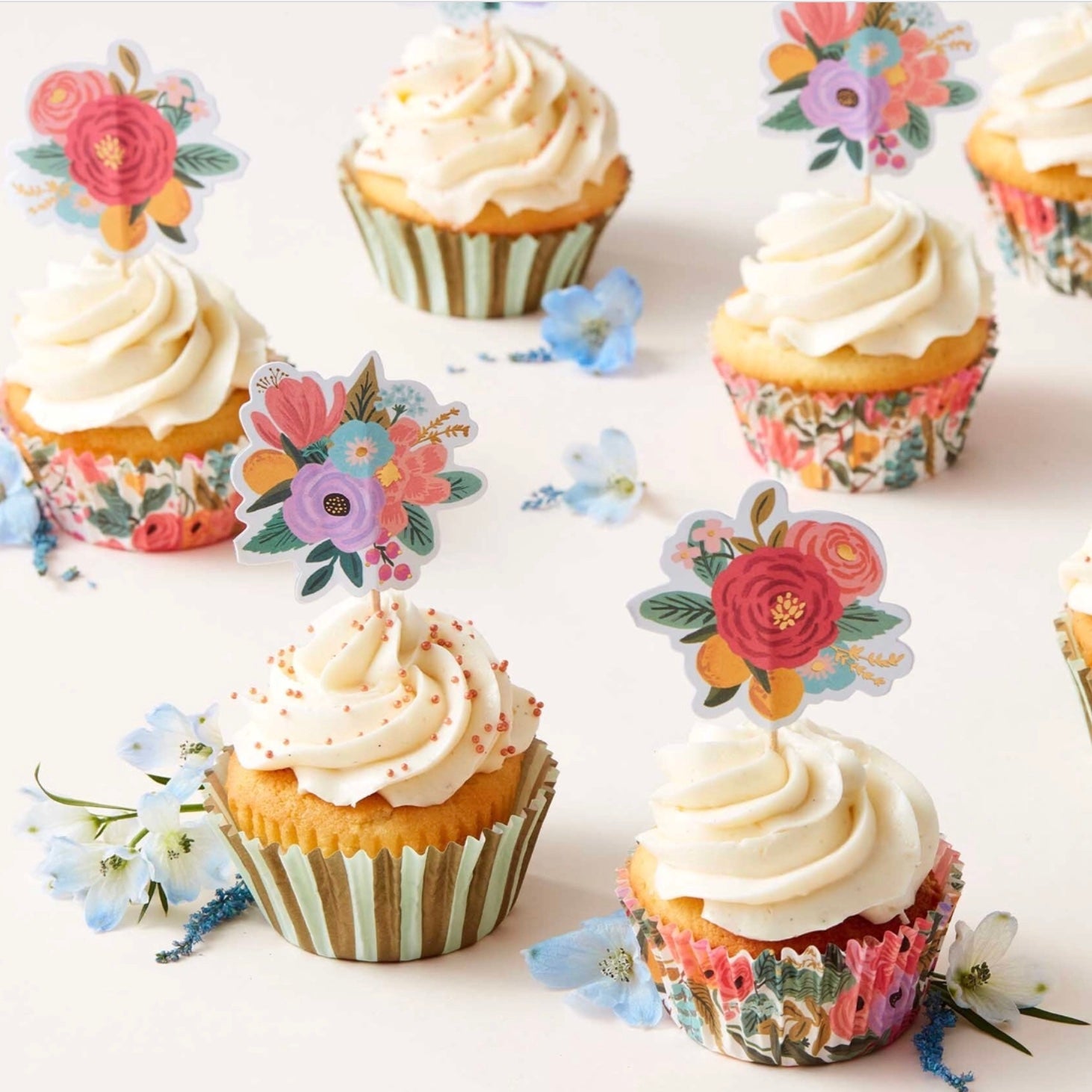 Rifle Paper Co. Garden Party Cupcake Kit