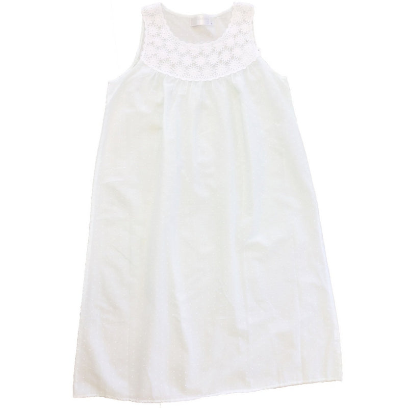 Victoriana "Lyska" Sleeveless Nightgown, VI-Victoriana Imports, Putti Fine Furnishings