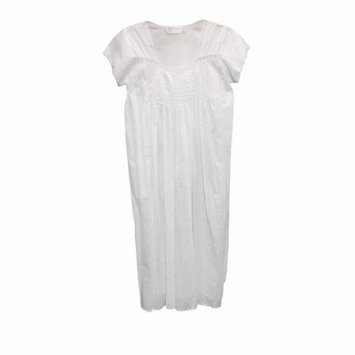Victoriana "Melanie" Cotton Cap Sleeveless Nightdress, VI-Victoriana Imports, Putti Fine Furnishings