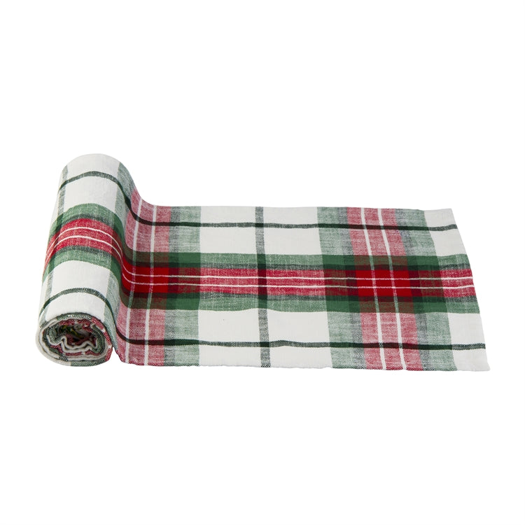 Tag Ltd Festive Plaid Runners | Putti Fine Furnishings Canada