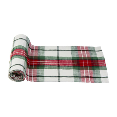 Tag Ltd Festive Plaid Runners | Putti Fine Furnishings Canada