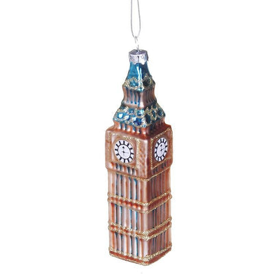 Gisela Graham Gig Ben Glass Christmas Ornament | Putti Christmas Canada