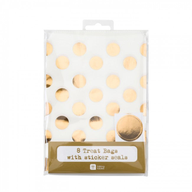 Gold Dot Treat Bags, TT-Talking Tables, Putti Fine Furnishings