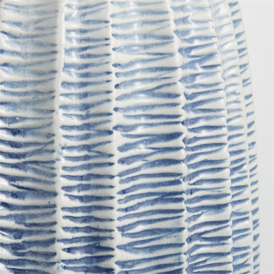 Tozai Zig Zag Blue Ombe Vases, TH-Tozai Home, Putti Fine Furnishings