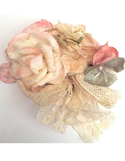 Miss Rose Sister Violet Rose Posy Clip, MRSV-Miss Rose Sister Violet, Putti Fine Furnishings