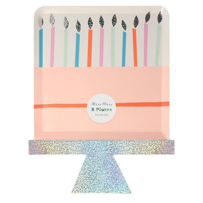 Meri Meri Birthday Cake Paper Plates