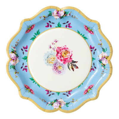 Truly Scrumptious Floral Medium Plates | Putti Party Supplies