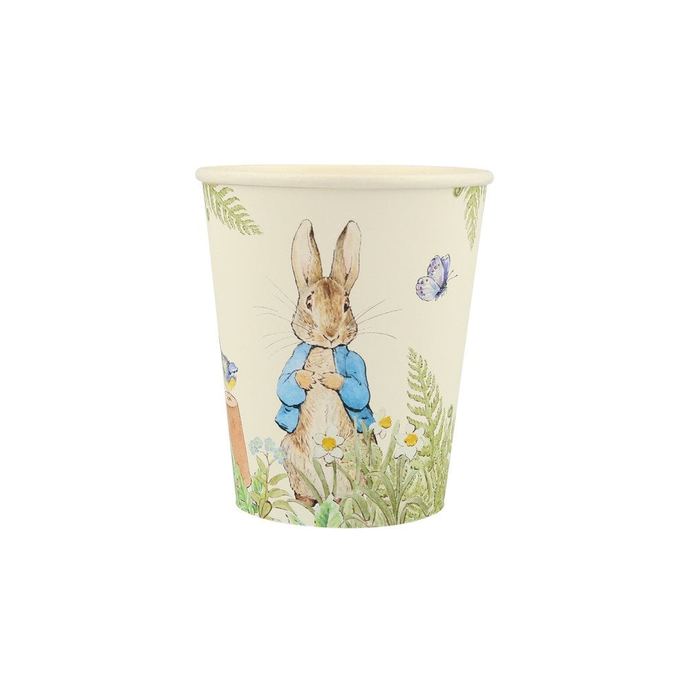Meri Meri Peter Rabbit in the Garden Paper Cups | Putti Party Supplies