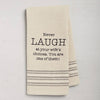 Dry Wit Towel - Laugh, MB-Mona B - Design Home, Putti Fine Furnishings