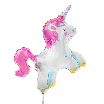 Unicorn Mylar Balloon on Stick, Northstar Balloons, Putti Fine Furnishings