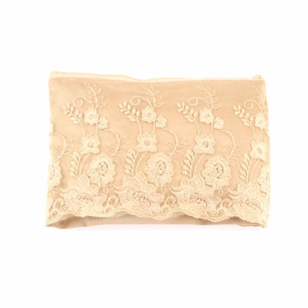 Miss Rose Sister Violet Satin & Lace Zippered Bag - Antique, MRSV-Miss Rose Sister Violet, Putti Fine Furnishings