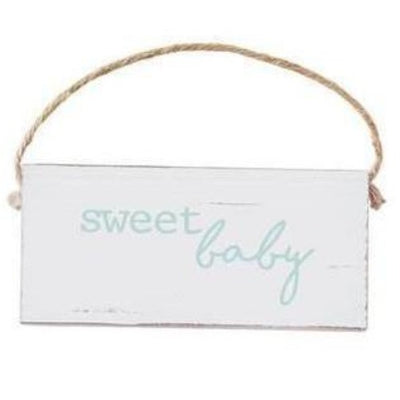 Nursery Decoration Distressed Wood Door Hangers