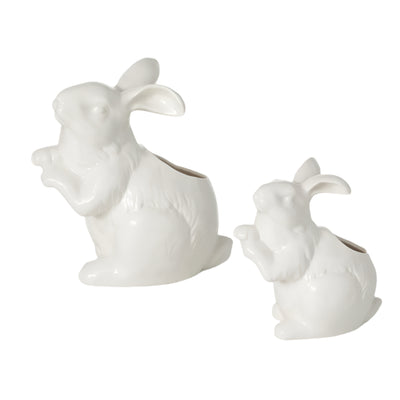 White Bunny Container | Putti Fine Furnishings