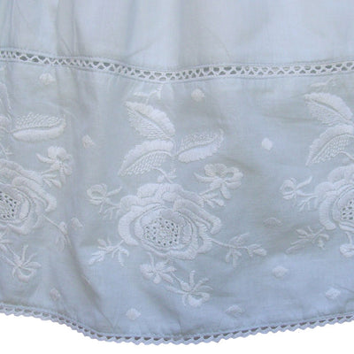 "Pearl" Blue Embroidered Dress