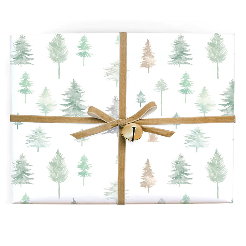 Peaceful Forest Gift Wrap Roll | Putti Christmas Canada