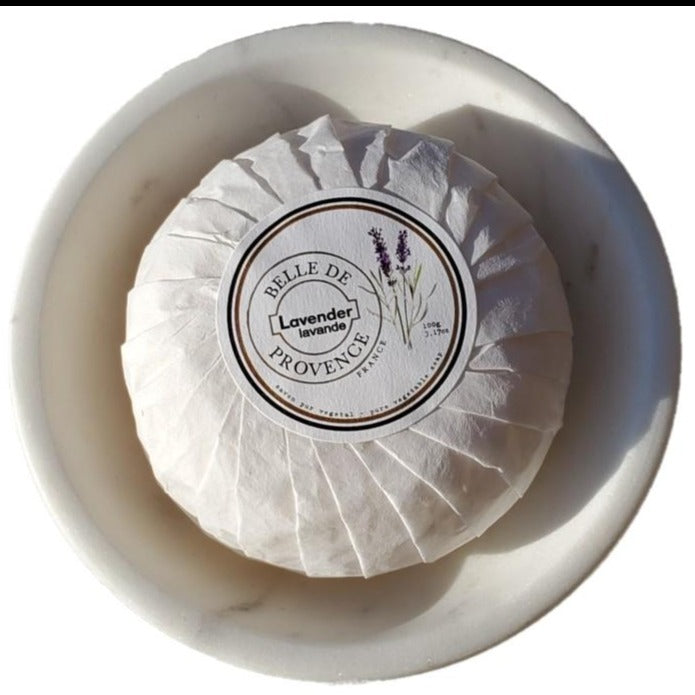 Belle de Provence Round Soap - Lavender