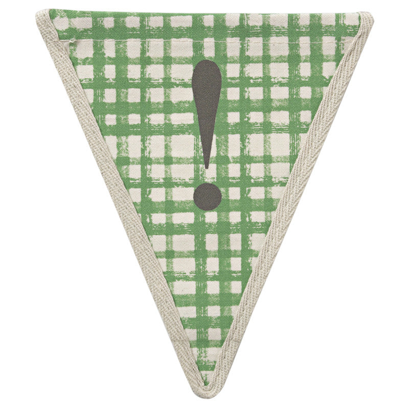 Meri Meri Alphabet Bunting - Exclamation Point!, MM-Meri Meri UK, Putti Fine Furnishings