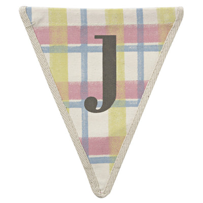 Meri Meri Alphabet Bunting - Letter J, MM-Meri Meri UK, Putti Fine Furnishings