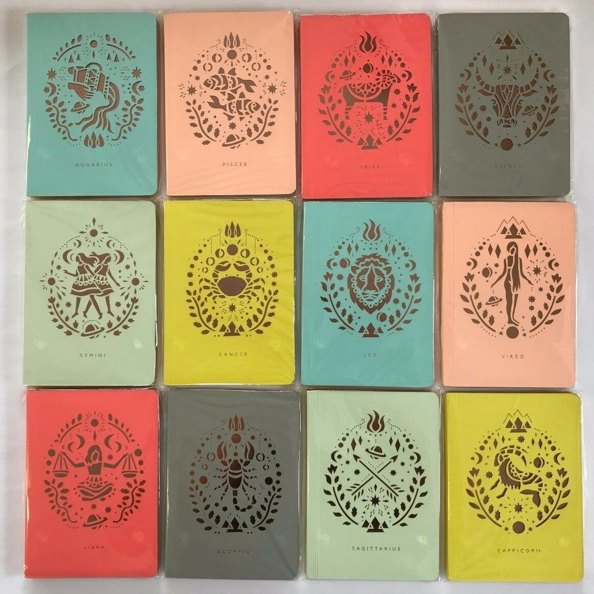 Zodiac Small Notebook - Aquarius