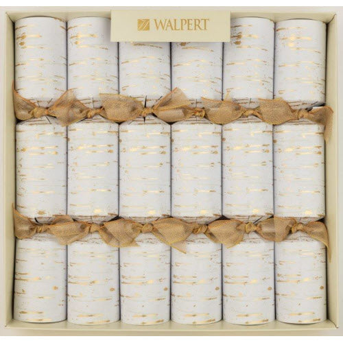 Walpert "Gold Birch" Christmas Crackers | Putti Celebrations Canada