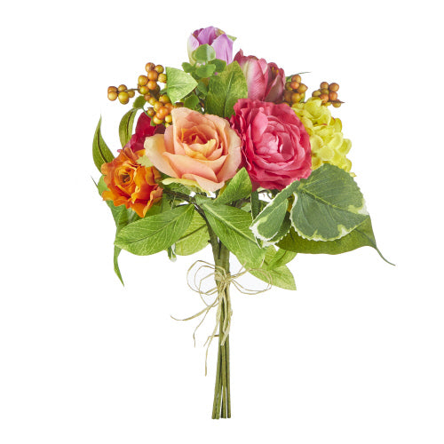 Raz Imports Rose and Ranunculus Bouquet | Putti Fine Furnishings 