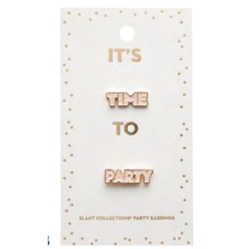 Slant Cllection "It's Time to Party" Party Earrings | Putti Fine Fashions