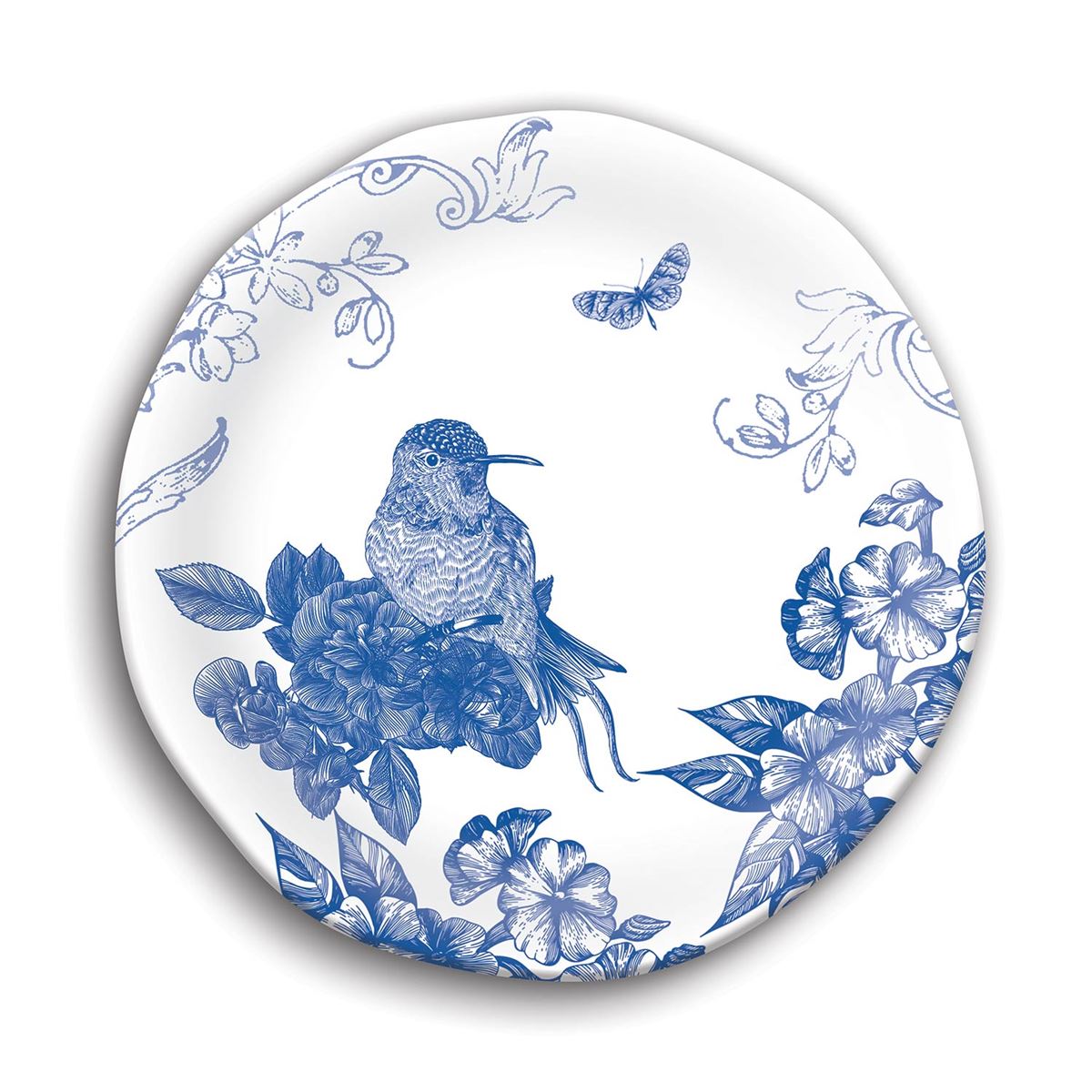 Indigo Cotton Melamine Accent Plate Set, MDW-Michelle Design Works - David Youngston, Putti Fine Furnishings