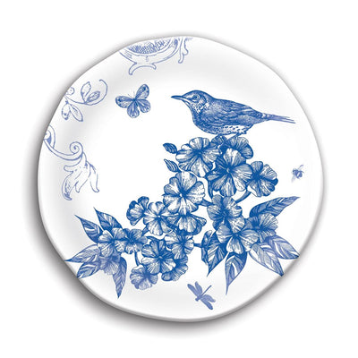Indigo Cotton Melamine Accent Plate Set, MDW-Michelle Design Works - David Youngston, Putti Fine Furnishings