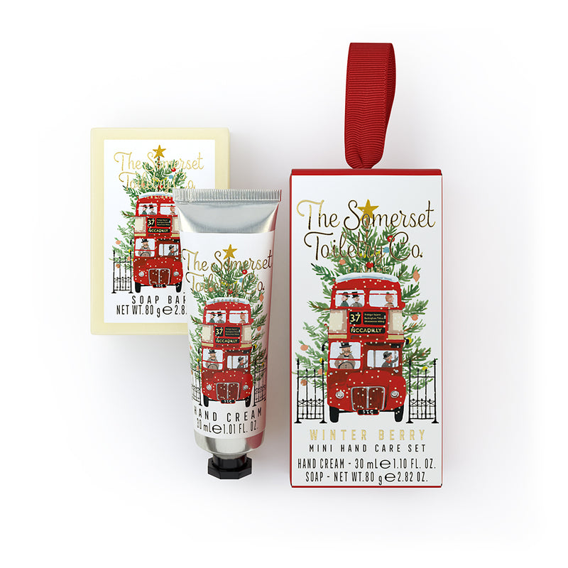 London Bus Christmas Hand Care Set - Winterberry