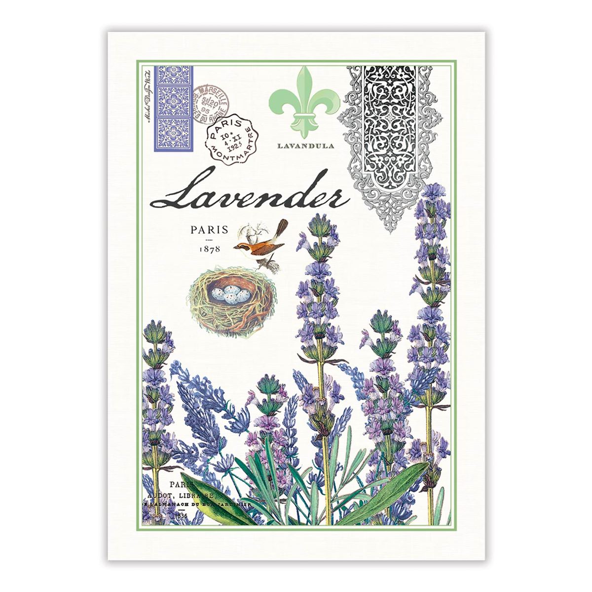 Michel Design Works "Lavender Rosemary" Kitchen Towel | Putti Fine Furnishings