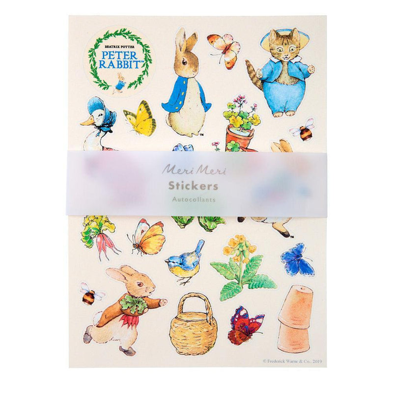 Meri Meri Peter Rabbit Sticker Sheets |  Le Petite Putti Canada