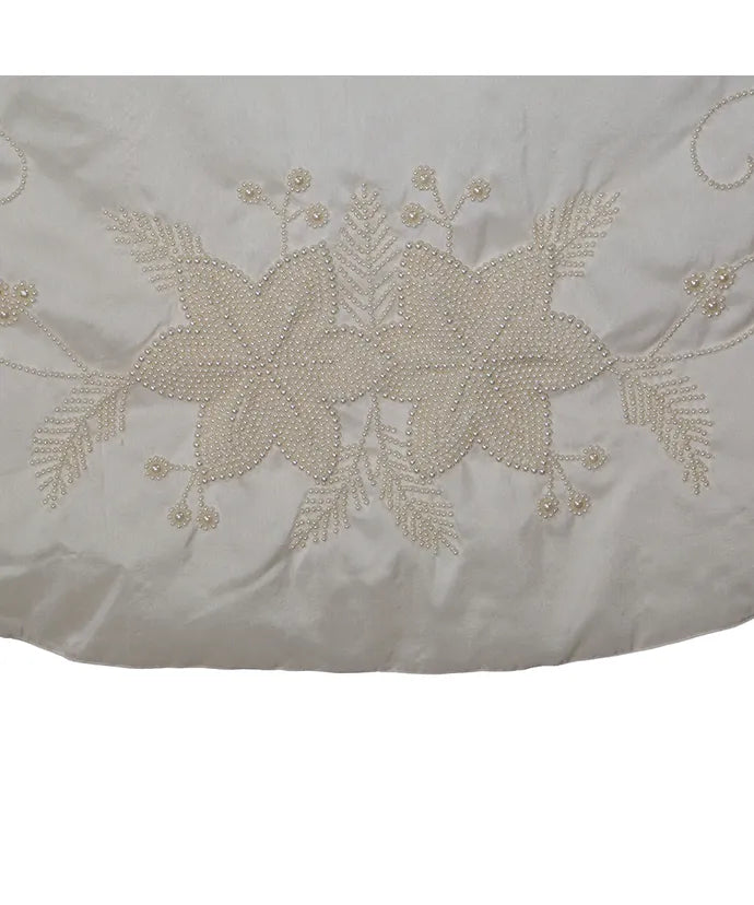 Pearl Beaded Tree Skirt
