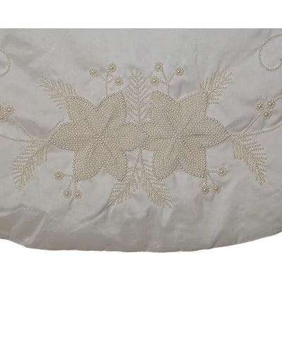 Pearl Beaded Tree Skirt