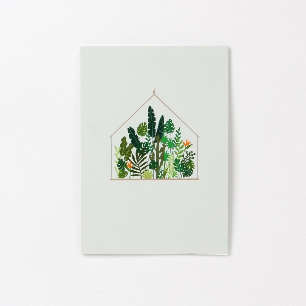 Up with Paper Luxe "Greenhouse" Pop Up Greeting Card | Putti Canada