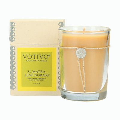 Votivo Aromatic Candle - Sumatra Lemon No.04