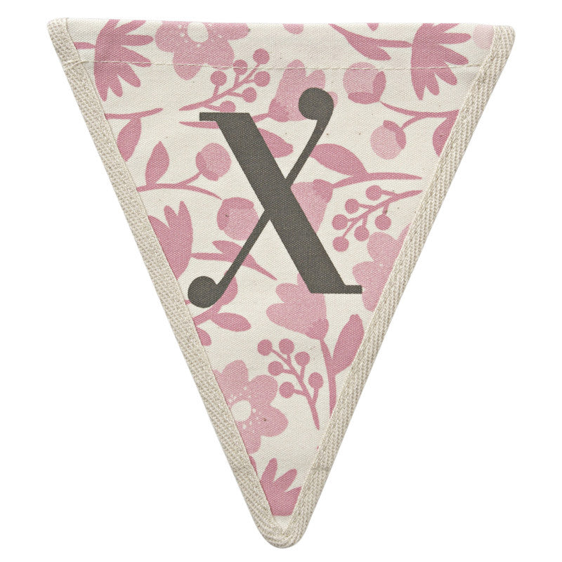 Meri Meri Alphabet Bunting - Letter X, MM-Meri Meri UK, Putti Fine Furnishings