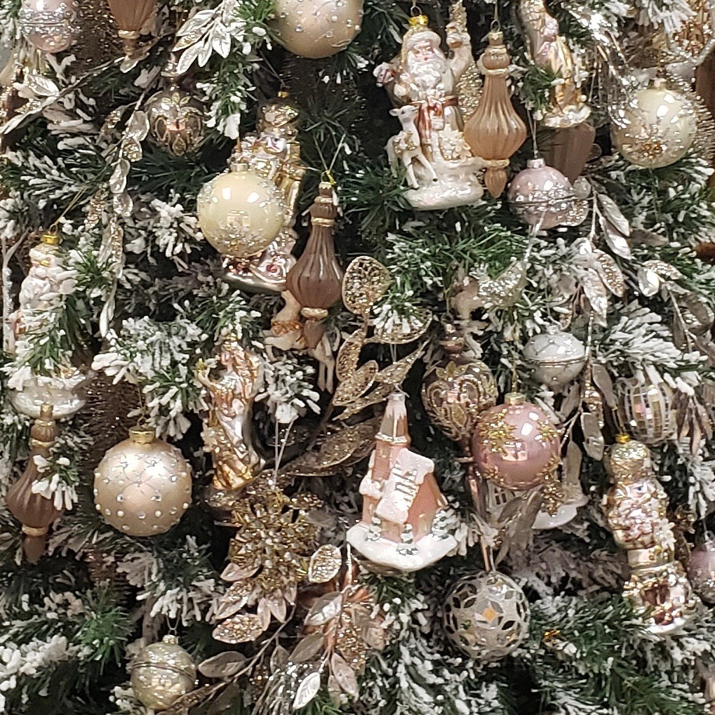 Holliday Shimmers Blush Christmas