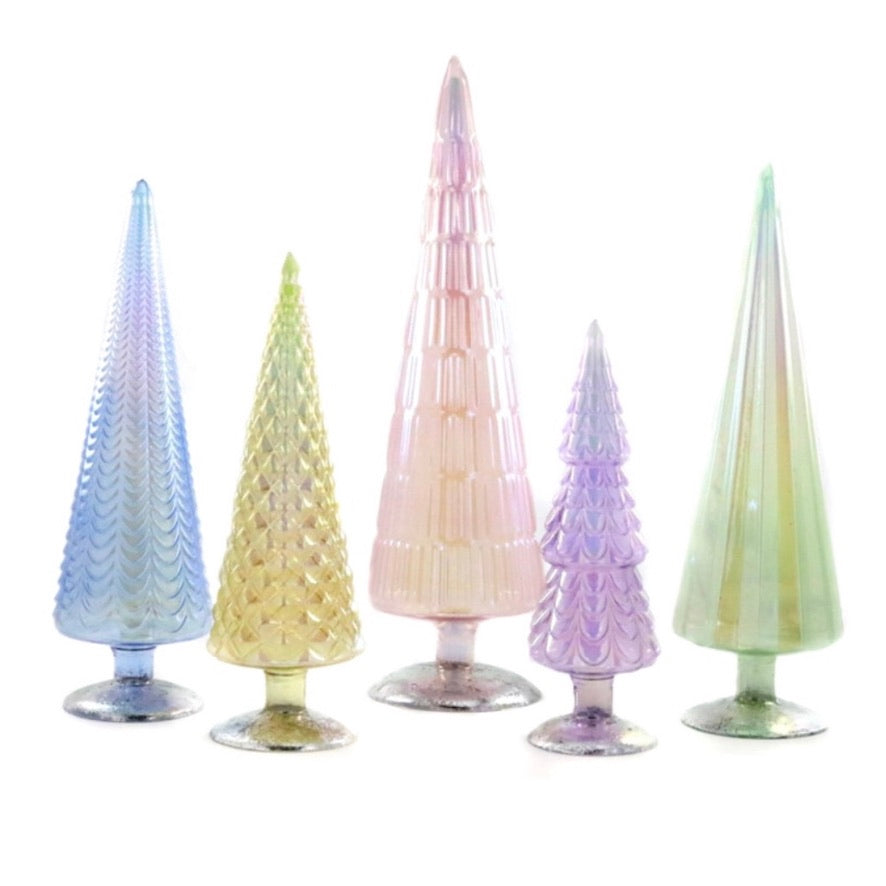 Christmas Glass Trees