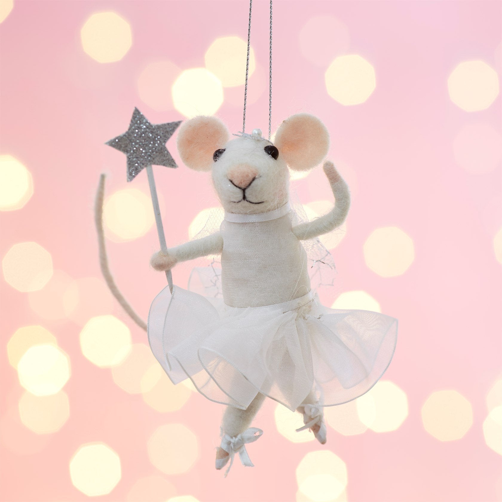 Felted Mice & Animals Ornaments