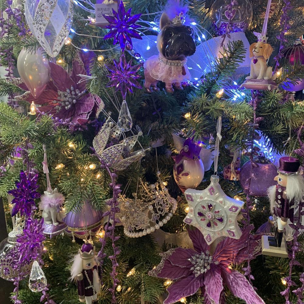 Kurt Adler Royal Purple Splendor