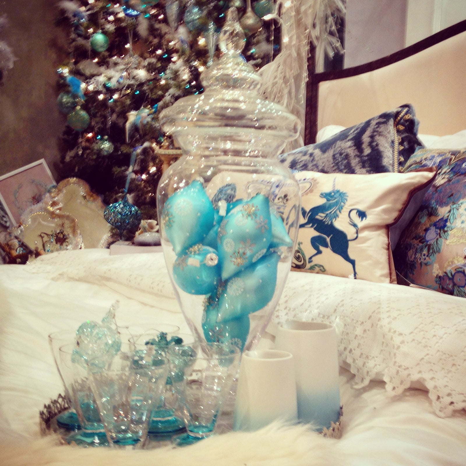 Ice Blue Christmas