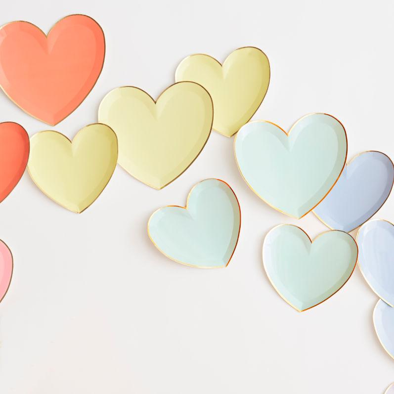 Valentine's Day Paper Plates