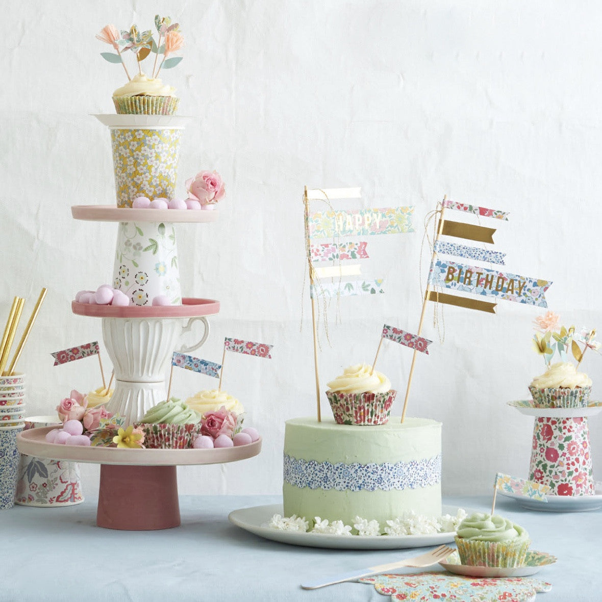 Meri Meri Liberty "Assorted Florals" Prints