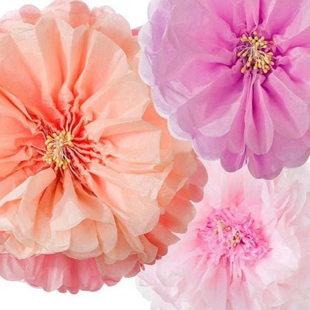 Tissue Paper Flowers