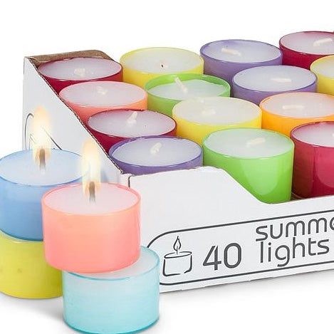 Tea Lights and Holders 50% off Sale