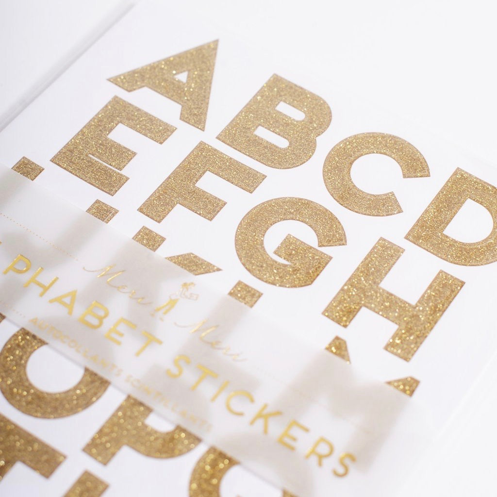Alphabet Sticker Sets