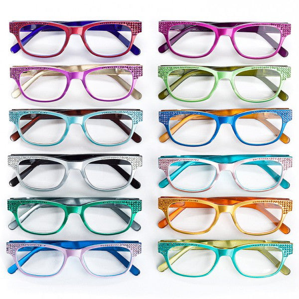 Jimmy Crystal Birthstone Reading Glasses