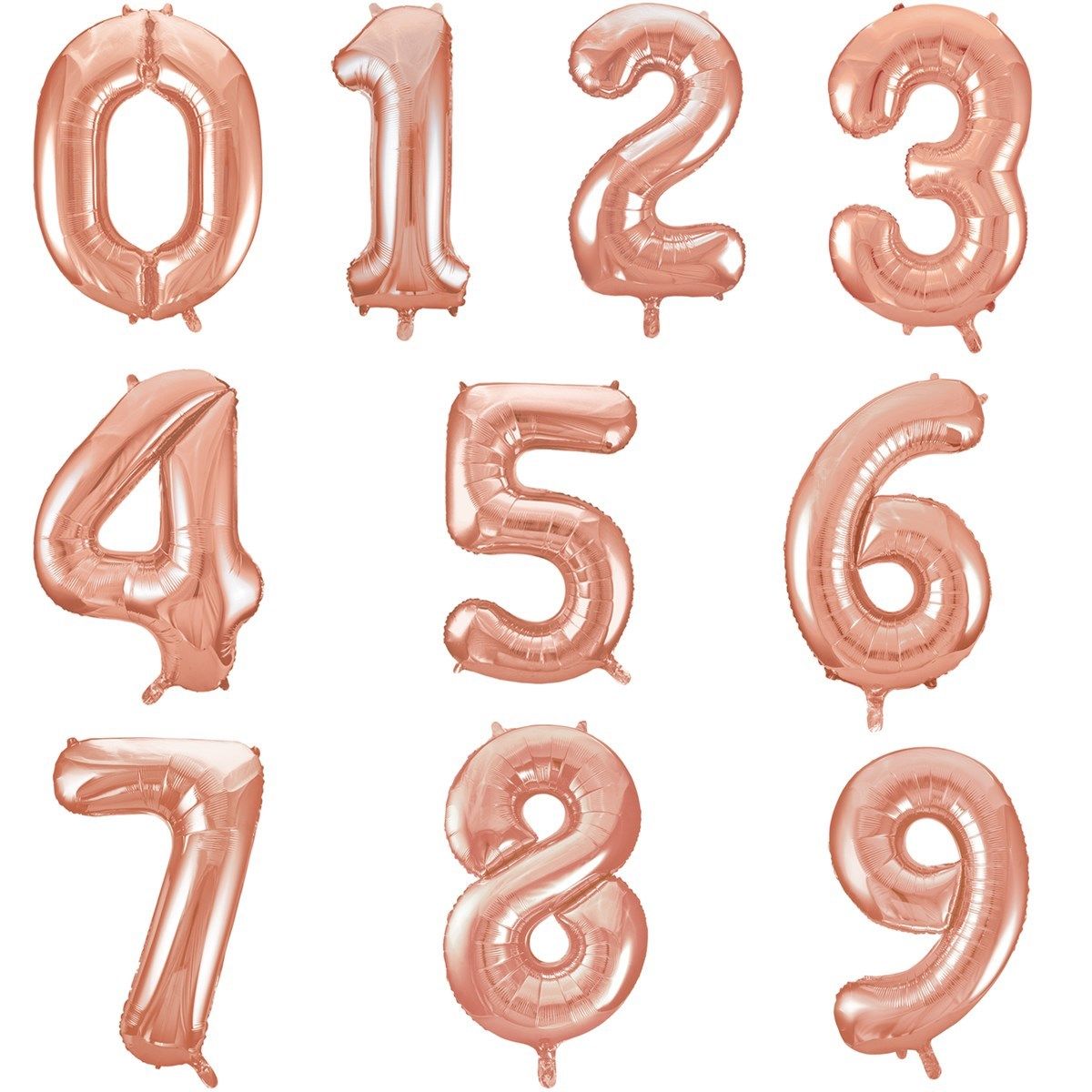 Rose Gold Numbers