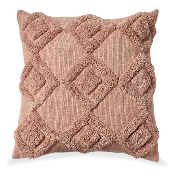 Blush Diamond Tufted Pillow  | Putti Christmas Canada